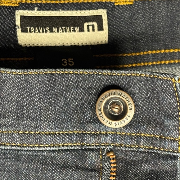 Travis Mathew Legacy Featherweight Jeans 35x30 - Picture 4 of 4